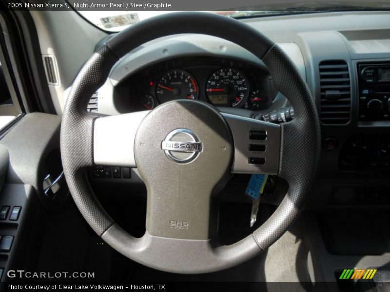 Night Armor Pearl / Steel/Graphite 2005 Nissan Xterra S