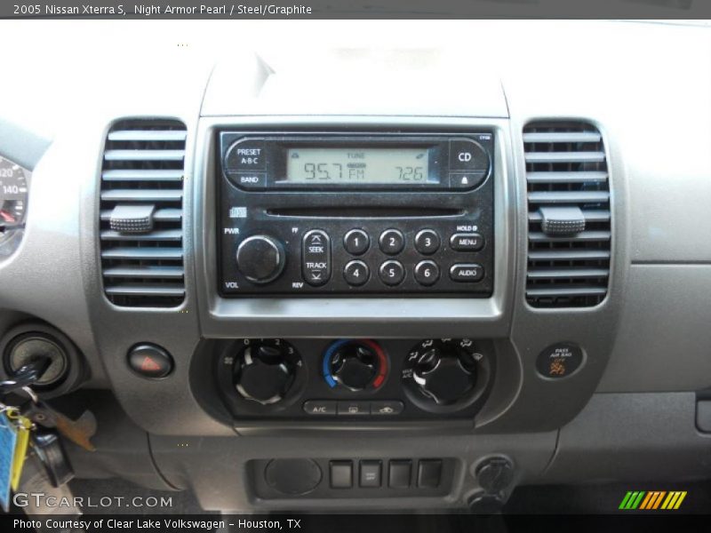 Night Armor Pearl / Steel/Graphite 2005 Nissan Xterra S