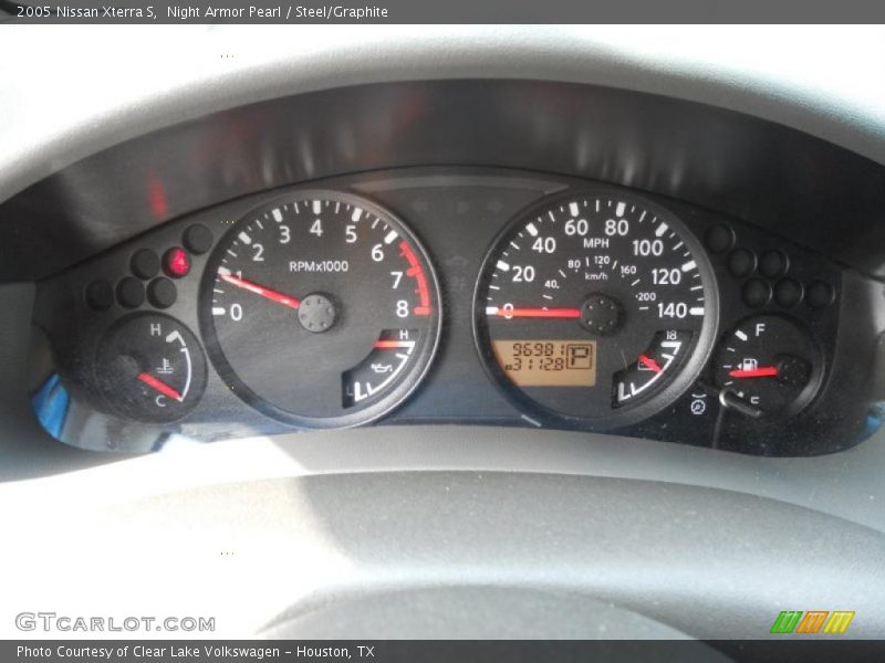 Night Armor Pearl / Steel/Graphite 2005 Nissan Xterra S