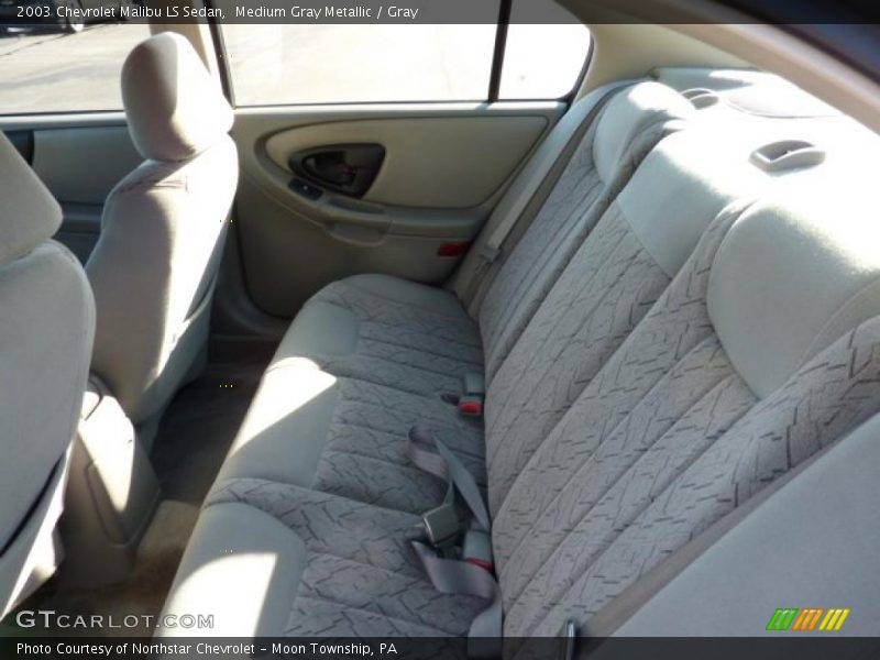 Medium Gray Metallic / Gray 2003 Chevrolet Malibu LS Sedan