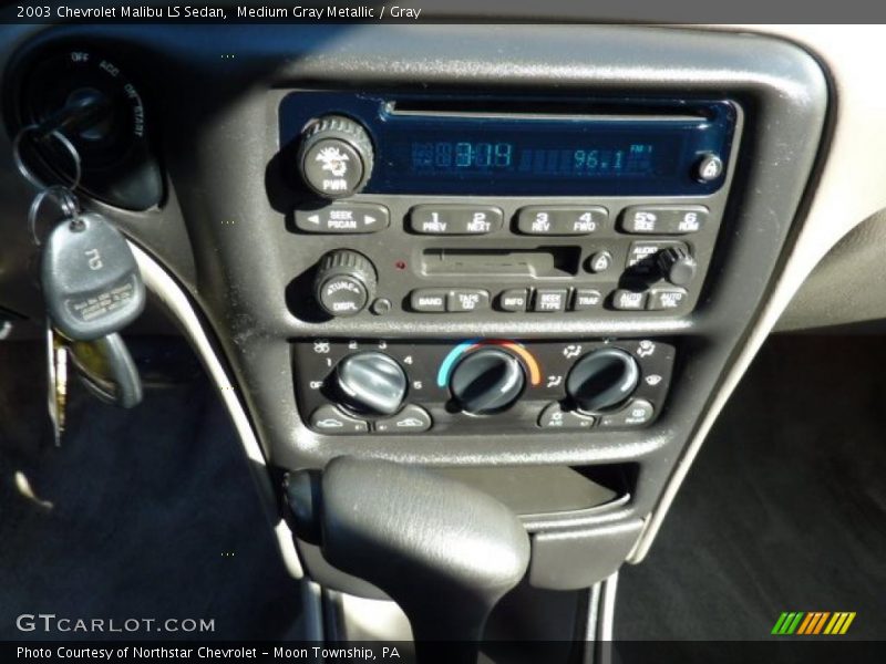 Medium Gray Metallic / Gray 2003 Chevrolet Malibu LS Sedan