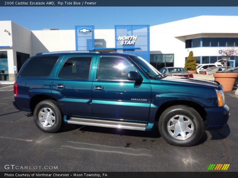 Rip Tide Blue / Pewter 2006 Cadillac Escalade AWD