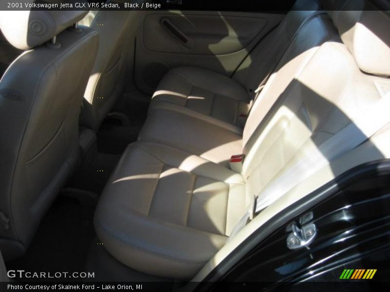 Black / Beige 2001 Volkswagen Jetta GLX VR6 Sedan