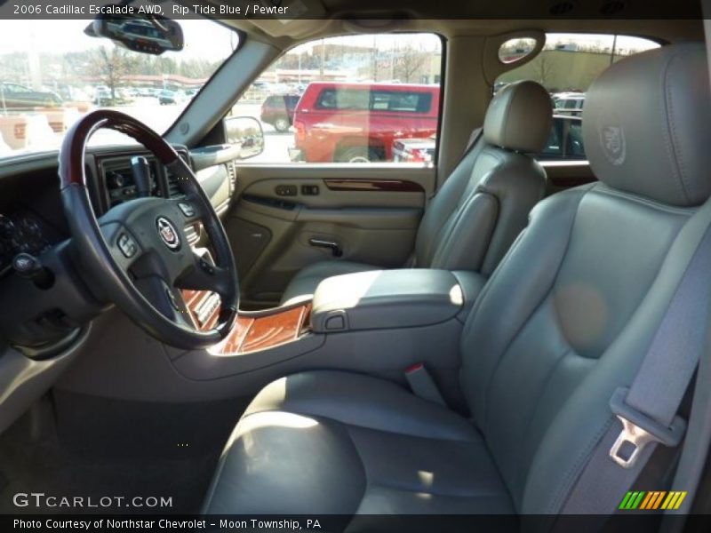 Rip Tide Blue / Pewter 2006 Cadillac Escalade AWD