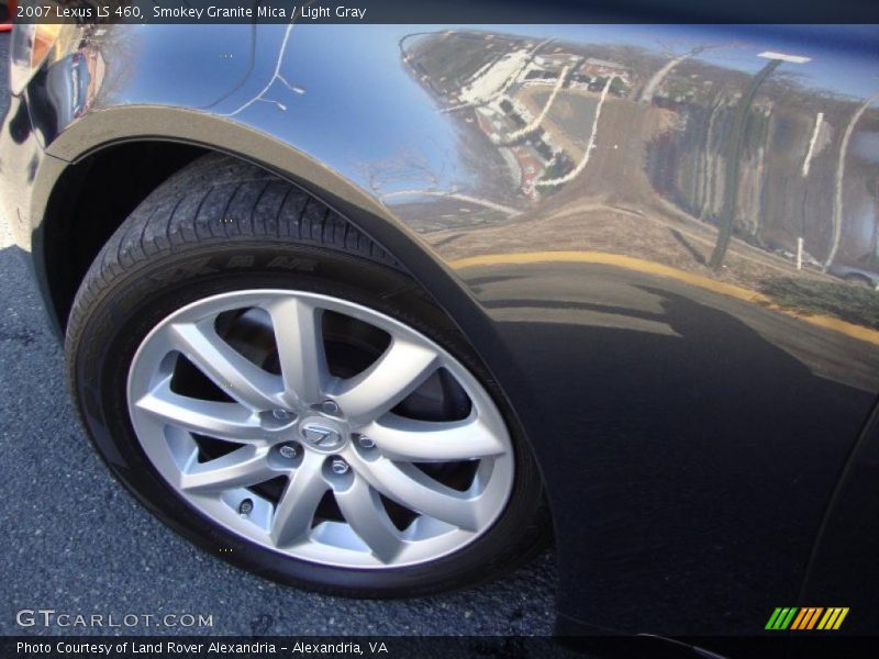 Smokey Granite Mica / Light Gray 2007 Lexus LS 460
