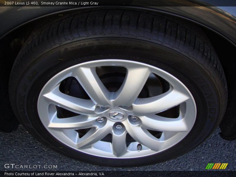Smokey Granite Mica / Light Gray 2007 Lexus LS 460