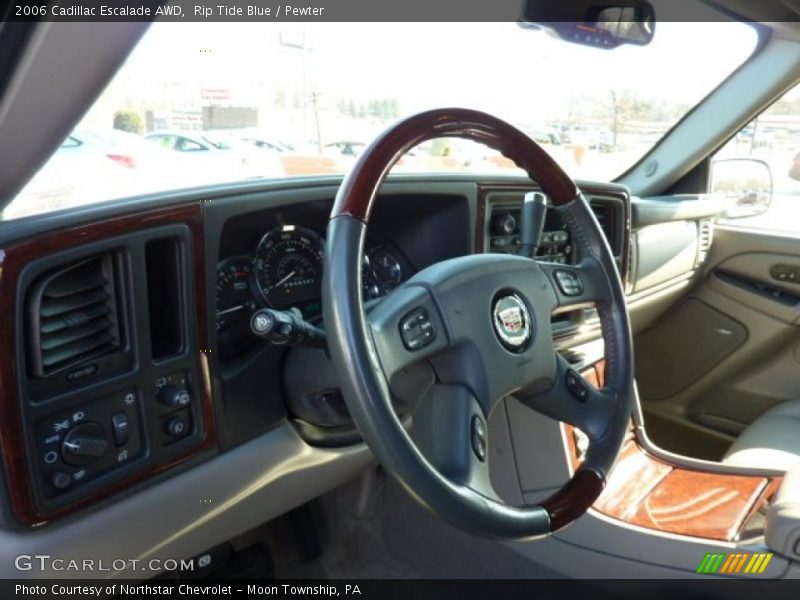 Rip Tide Blue / Pewter 2006 Cadillac Escalade AWD