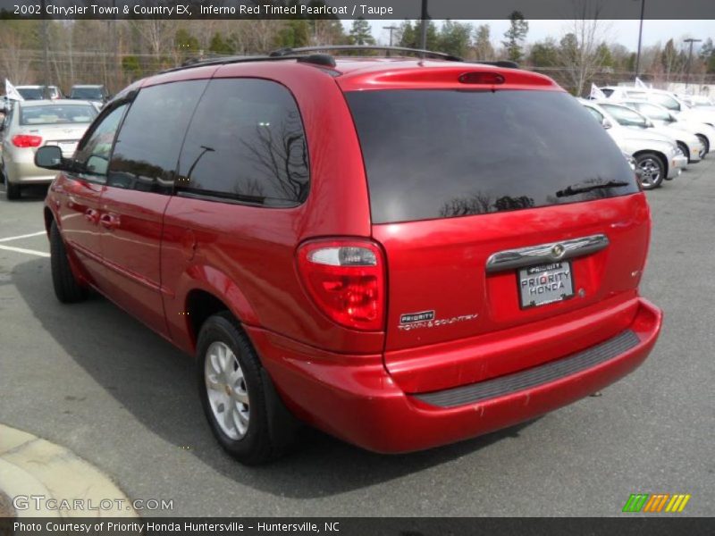  2002 Town & Country EX Inferno Red Tinted Pearlcoat
