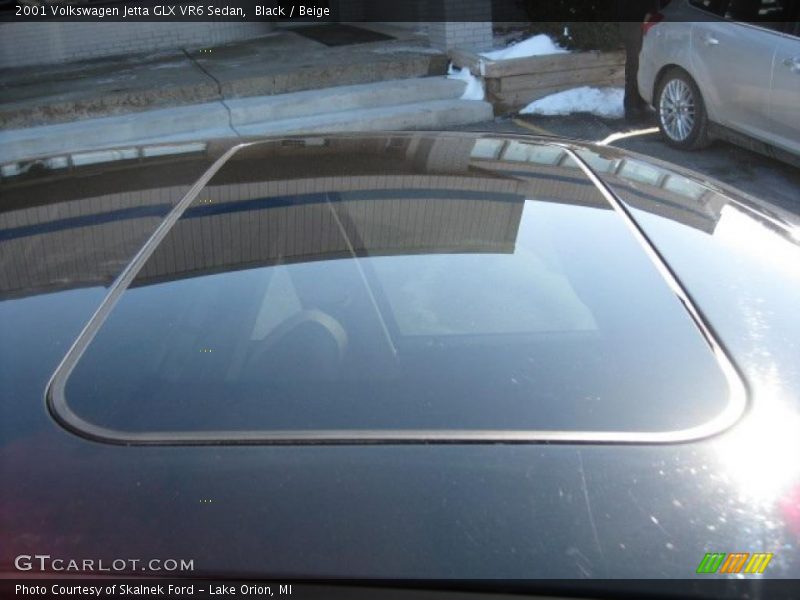 Black / Beige 2001 Volkswagen Jetta GLX VR6 Sedan