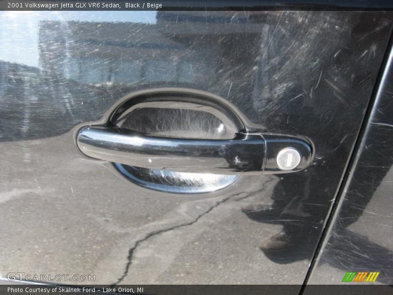 Black / Beige 2001 Volkswagen Jetta GLX VR6 Sedan
