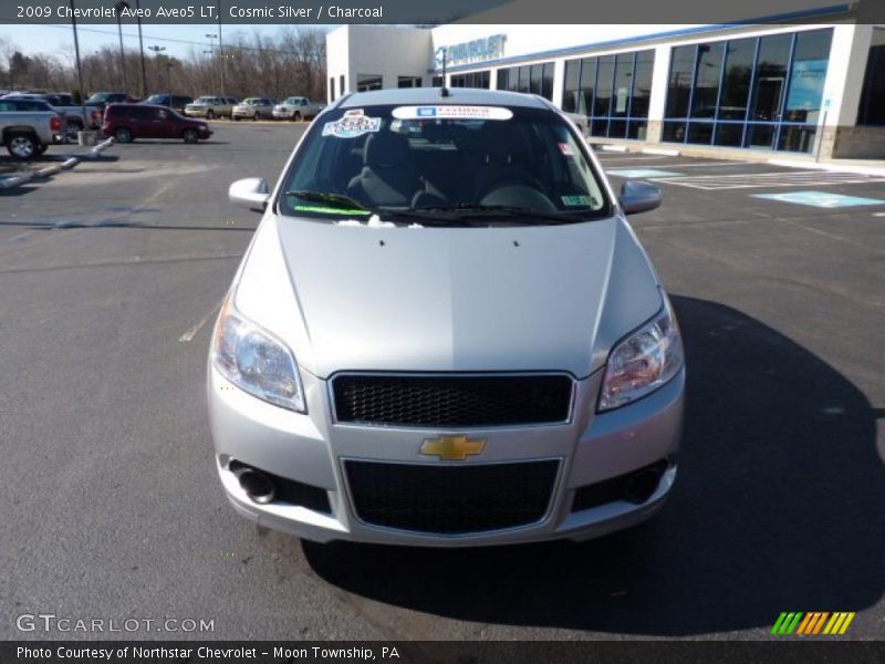 Cosmic Silver / Charcoal 2009 Chevrolet Aveo Aveo5 LT