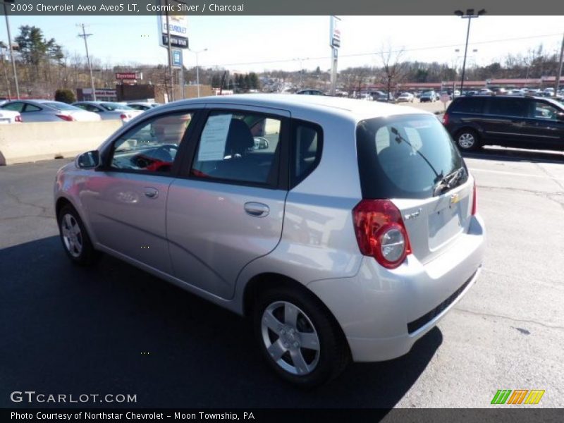 Cosmic Silver / Charcoal 2009 Chevrolet Aveo Aveo5 LT