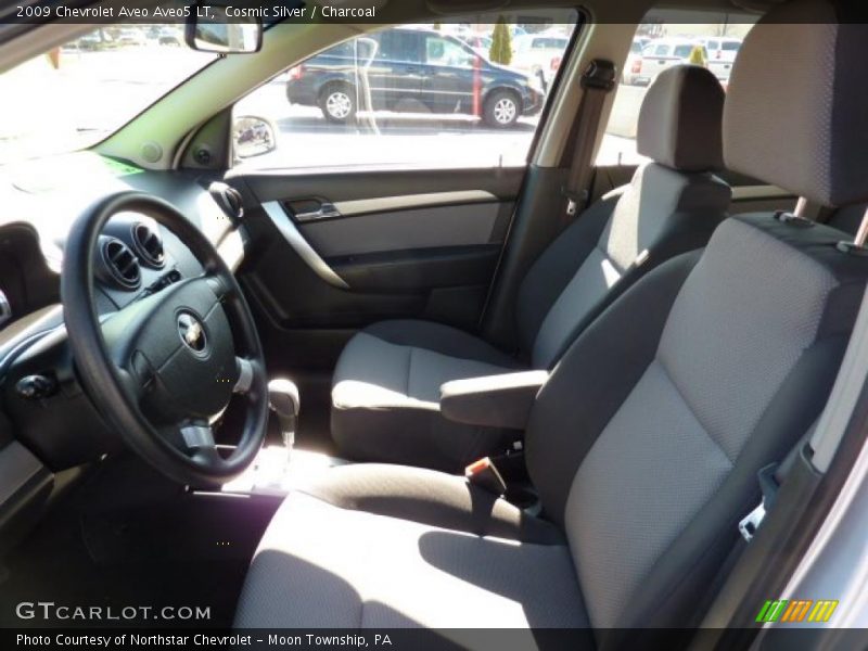 Cosmic Silver / Charcoal 2009 Chevrolet Aveo Aveo5 LT