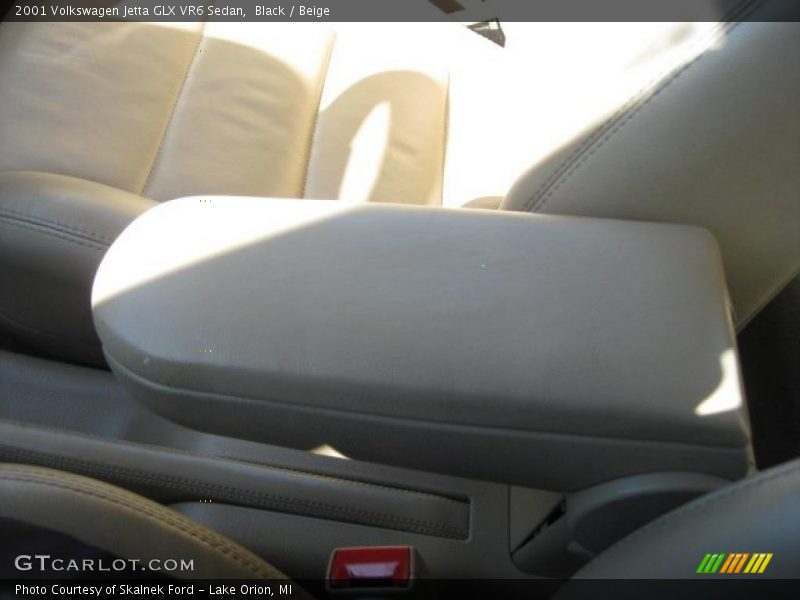 Black / Beige 2001 Volkswagen Jetta GLX VR6 Sedan