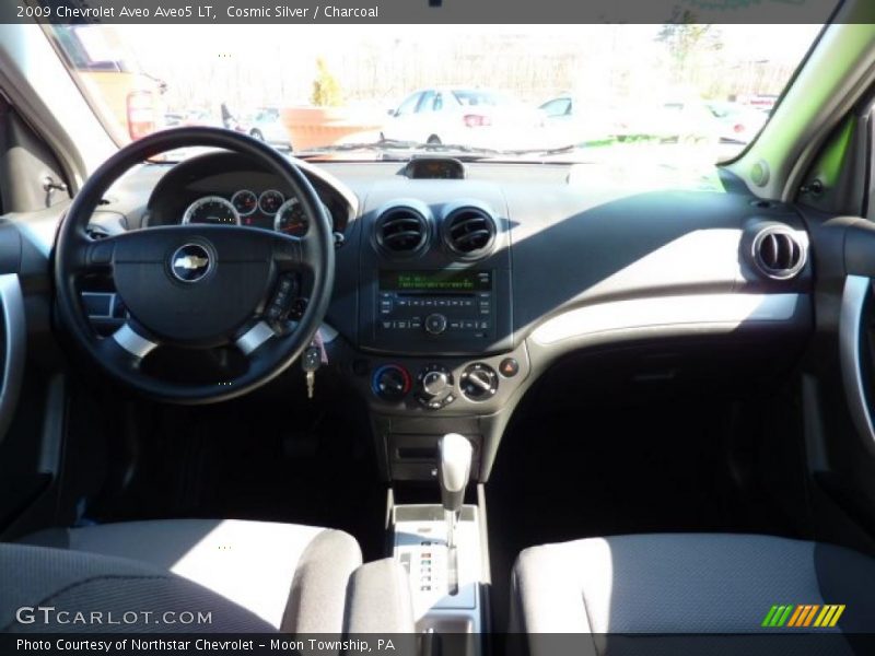 Cosmic Silver / Charcoal 2009 Chevrolet Aveo Aveo5 LT