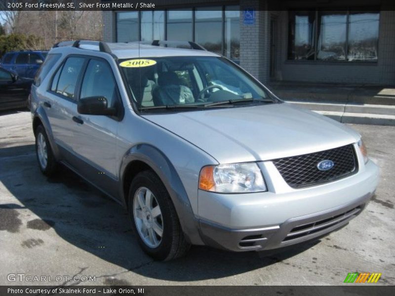 Silver Frost Metallic / Shale 2005 Ford Freestyle SE