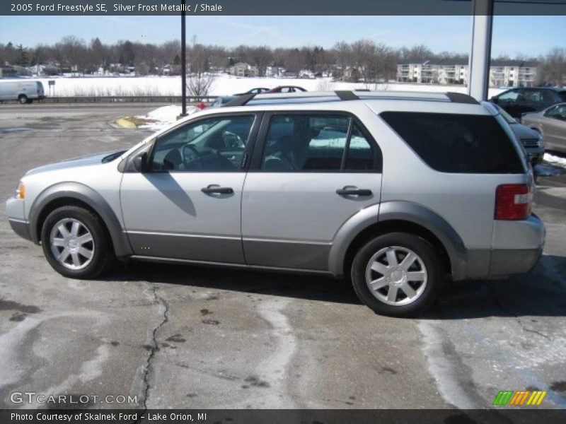 Silver Frost Metallic / Shale 2005 Ford Freestyle SE