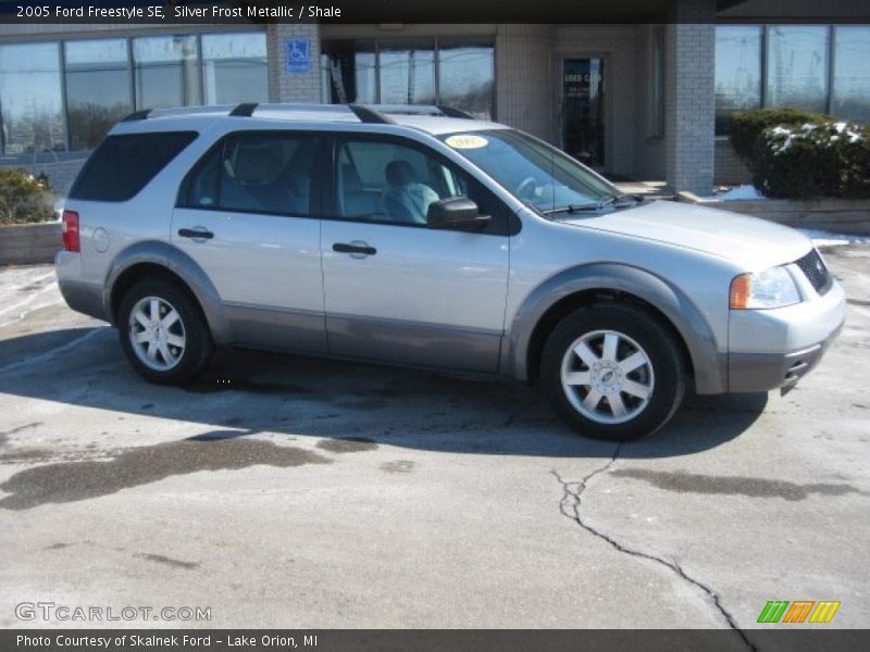 Silver Frost Metallic / Shale 2005 Ford Freestyle SE