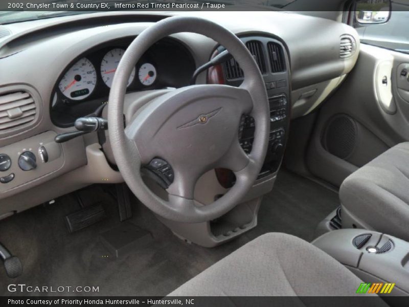 Taupe Interior - 2002 Town & Country EX 