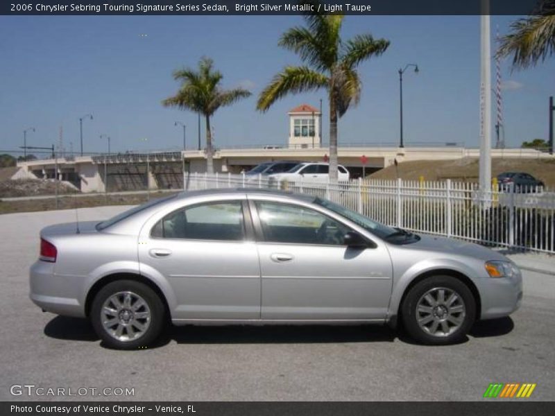Bright Silver Metallic / Light Taupe 2006 Chrysler Sebring Touring Signature Series Sedan