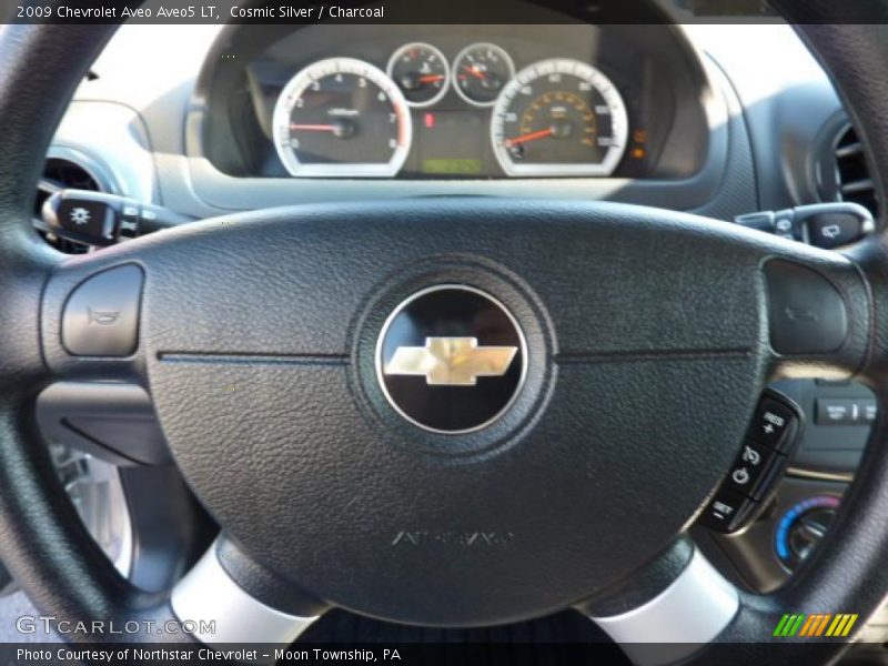 Cosmic Silver / Charcoal 2009 Chevrolet Aveo Aveo5 LT