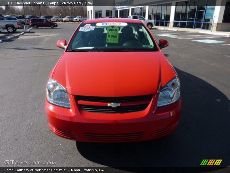 Victory Red / Gray 2010 Chevrolet Cobalt LS Coupe