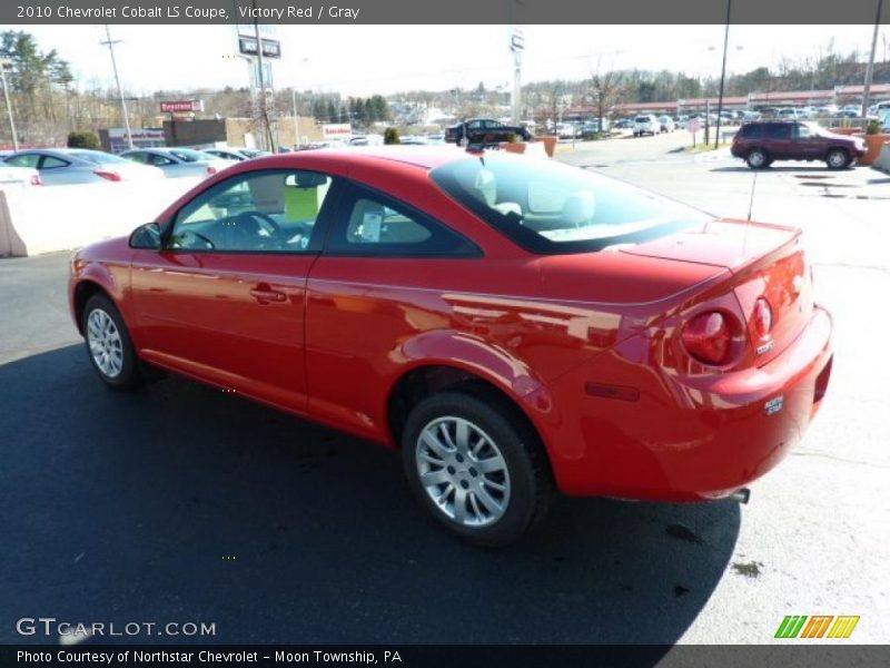 Victory Red / Gray 2010 Chevrolet Cobalt LS Coupe