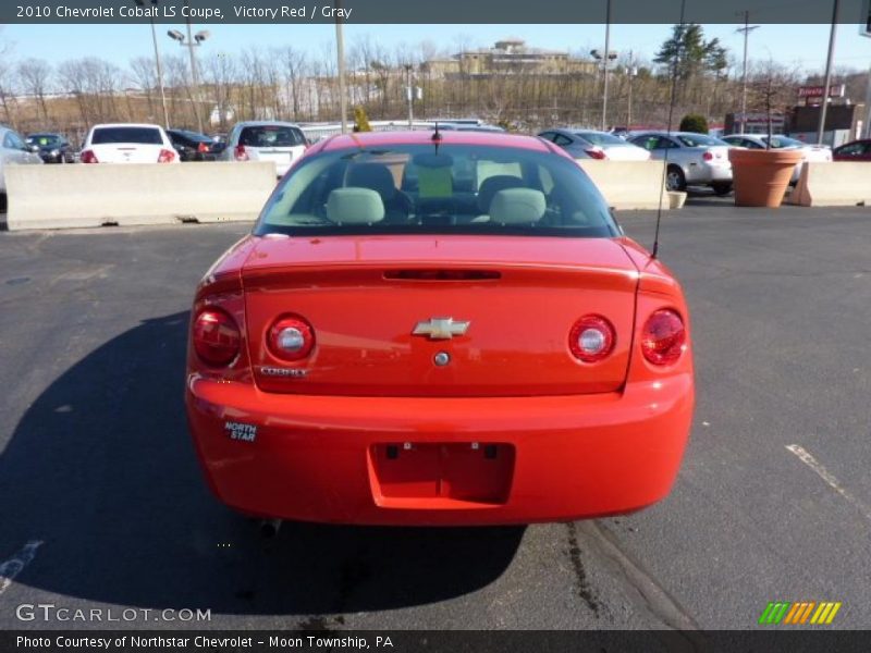 Victory Red / Gray 2010 Chevrolet Cobalt LS Coupe
