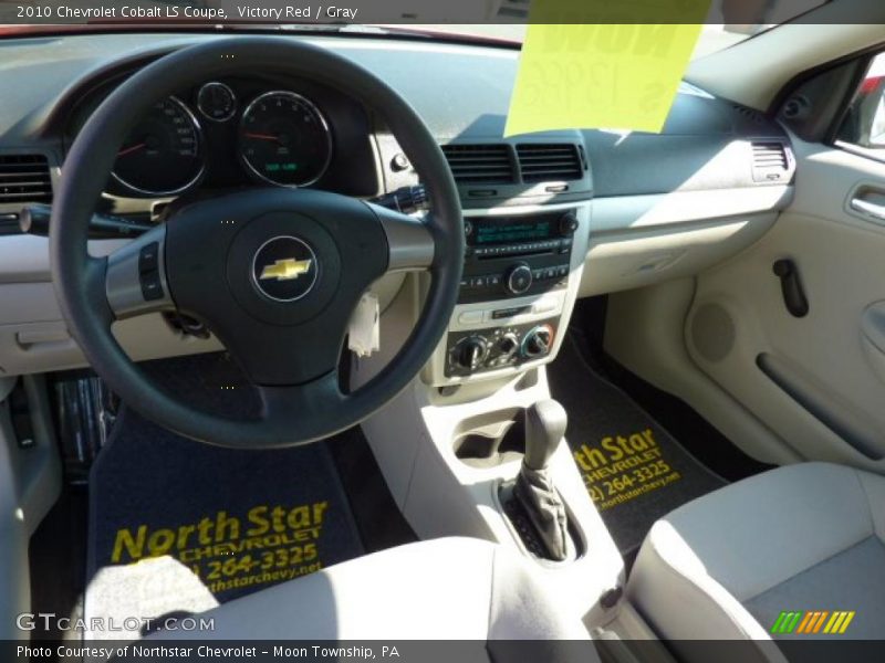 Victory Red / Gray 2010 Chevrolet Cobalt LS Coupe
