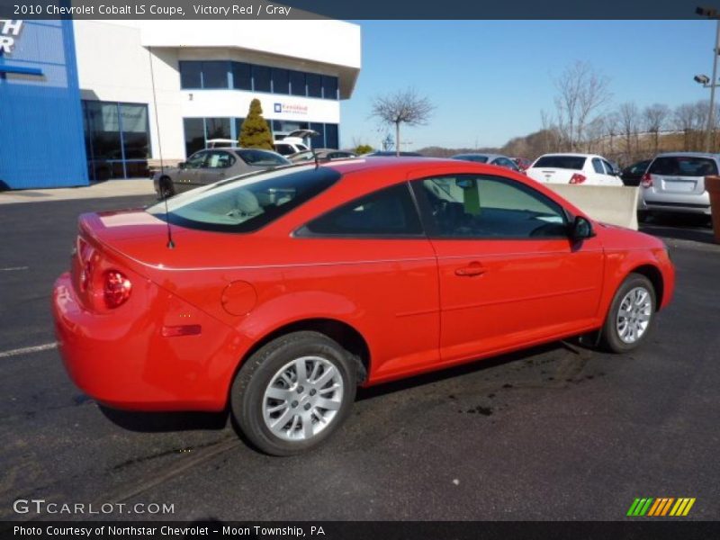 Victory Red / Gray 2010 Chevrolet Cobalt LS Coupe