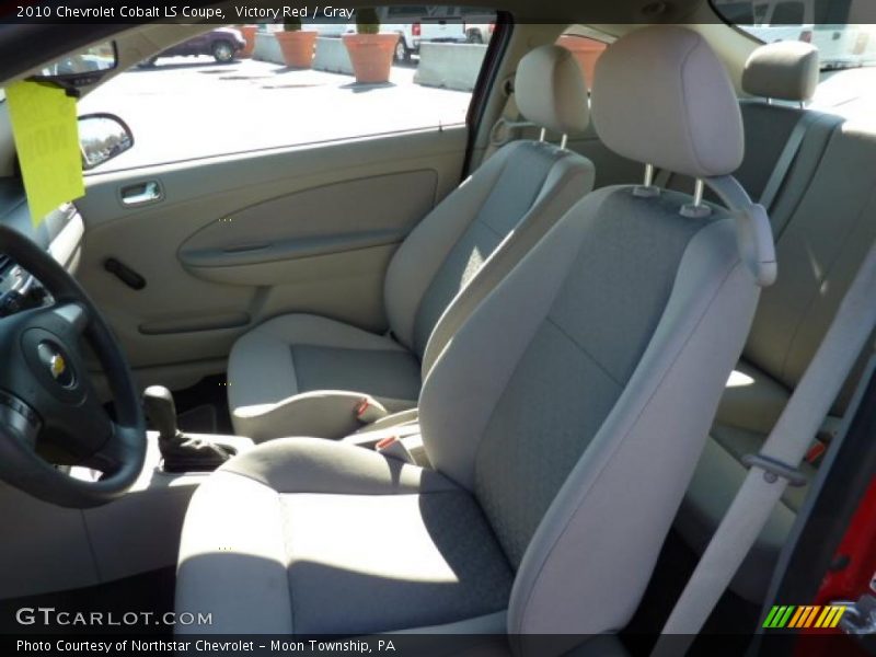 Victory Red / Gray 2010 Chevrolet Cobalt LS Coupe