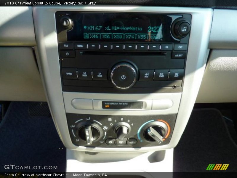 Victory Red / Gray 2010 Chevrolet Cobalt LS Coupe