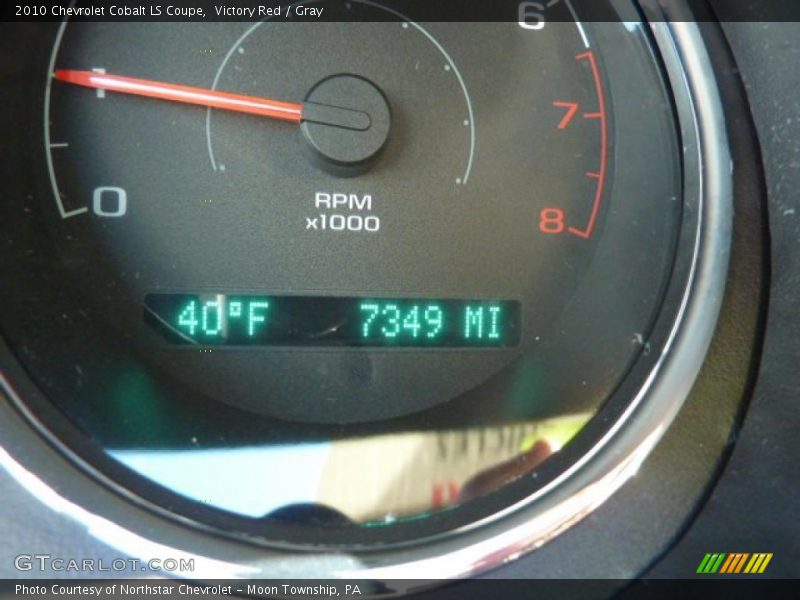Victory Red / Gray 2010 Chevrolet Cobalt LS Coupe