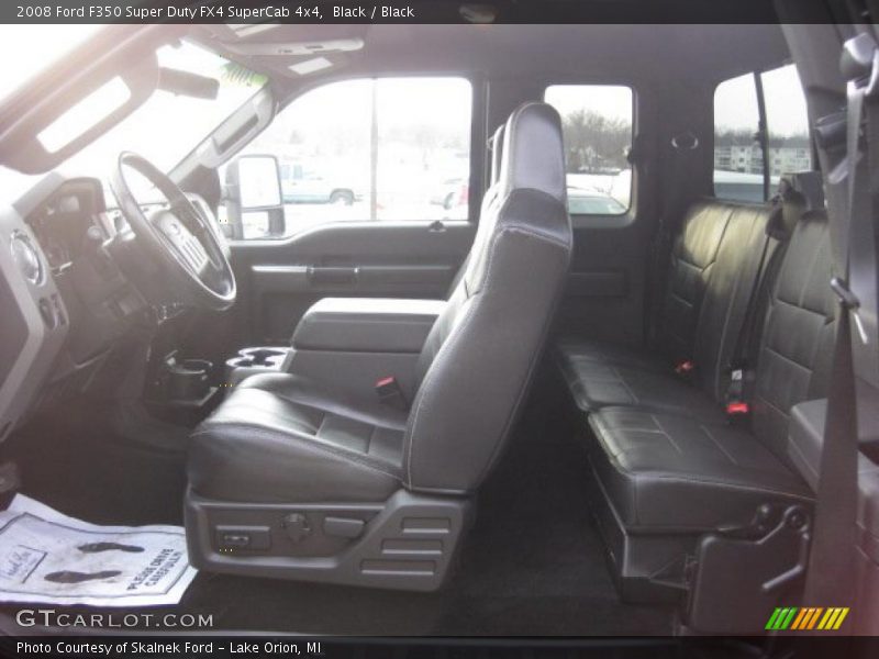 Black / Black 2008 Ford F350 Super Duty FX4 SuperCab 4x4