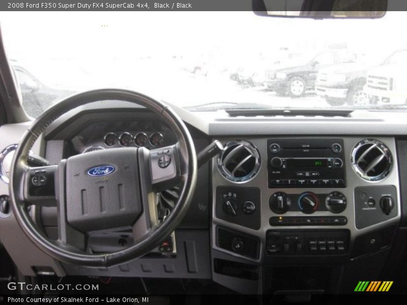 Black / Black 2008 Ford F350 Super Duty FX4 SuperCab 4x4