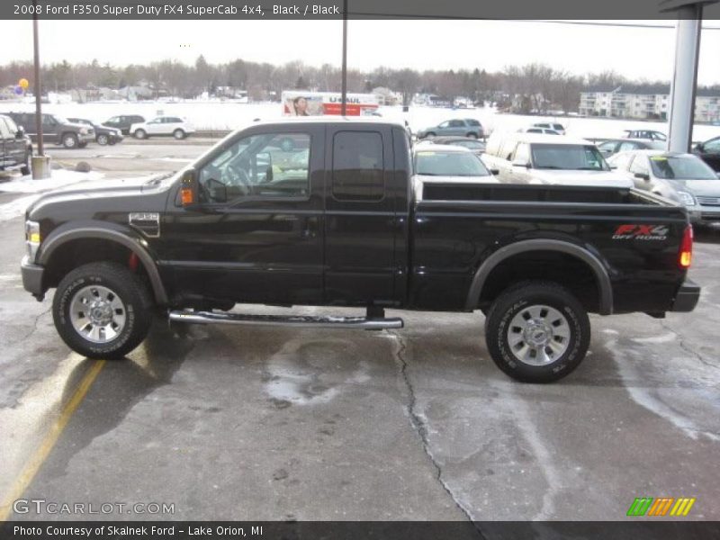 Black / Black 2008 Ford F350 Super Duty FX4 SuperCab 4x4