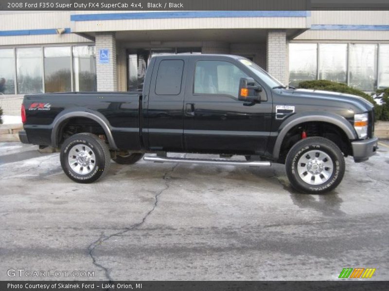  2008 F350 Super Duty FX4 SuperCab 4x4 Black