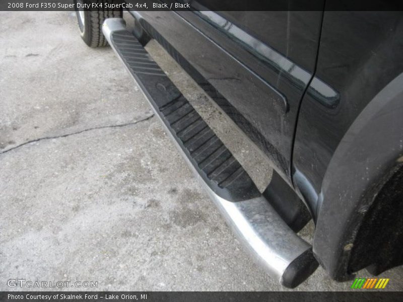 Black / Black 2008 Ford F350 Super Duty FX4 SuperCab 4x4