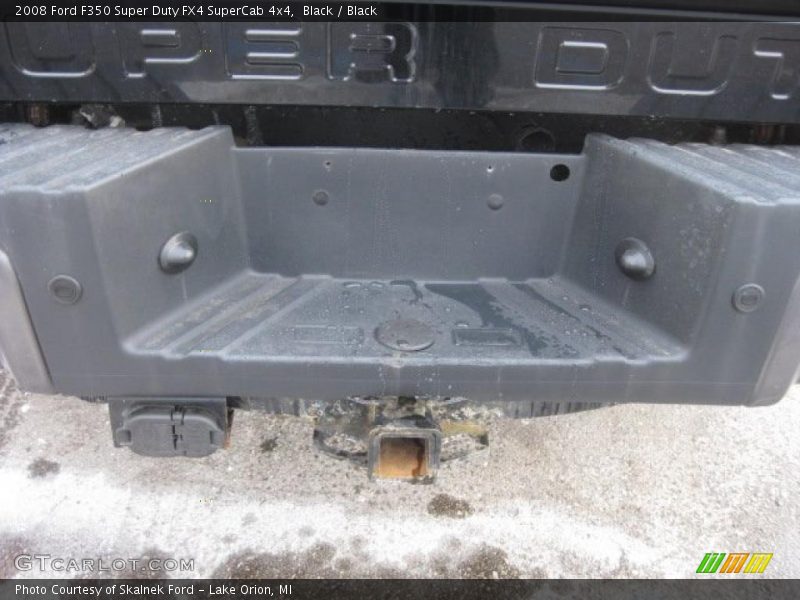 Black / Black 2008 Ford F350 Super Duty FX4 SuperCab 4x4