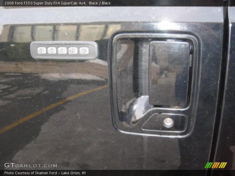 Black / Black 2008 Ford F350 Super Duty FX4 SuperCab 4x4