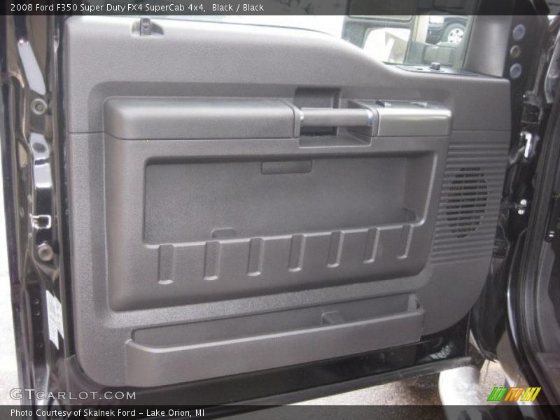 Black / Black 2008 Ford F350 Super Duty FX4 SuperCab 4x4