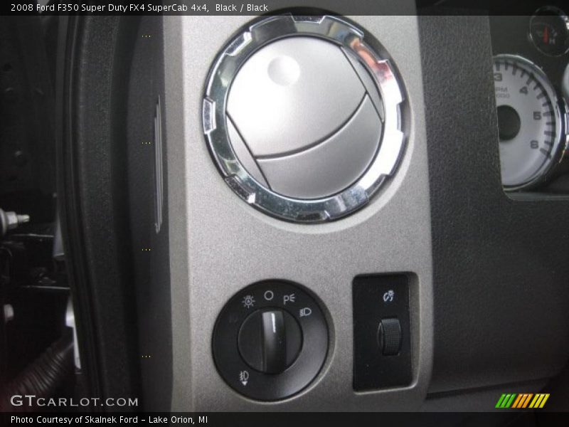 Black / Black 2008 Ford F350 Super Duty FX4 SuperCab 4x4