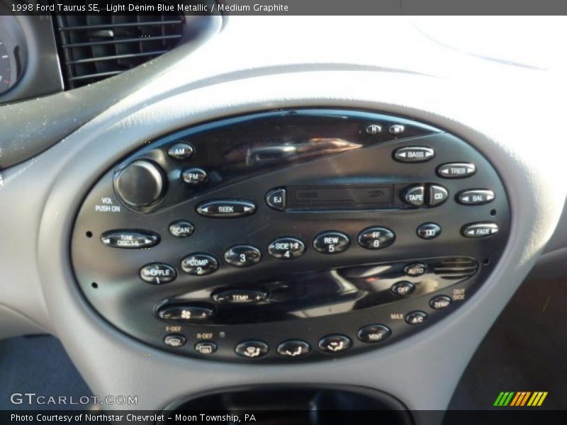 Light Denim Blue Metallic / Medium Graphite 1998 Ford Taurus SE
