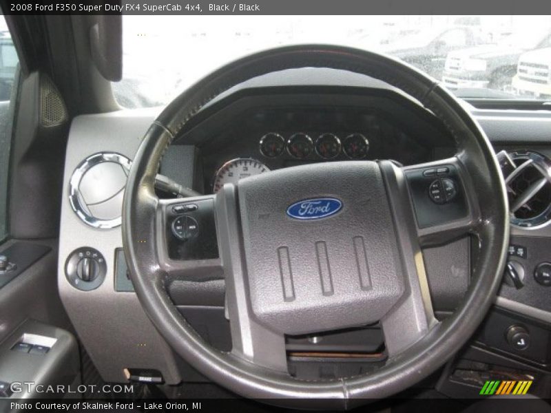  2008 F350 Super Duty FX4 SuperCab 4x4 Steering Wheel