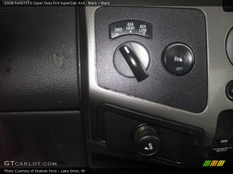 Black / Black 2008 Ford F350 Super Duty FX4 SuperCab 4x4