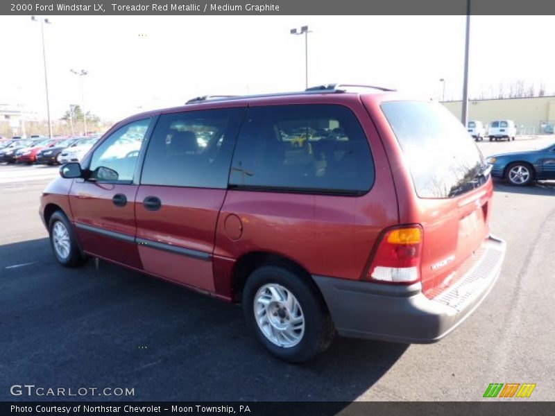 Toreador Red Metallic / Medium Graphite 2000 Ford Windstar LX