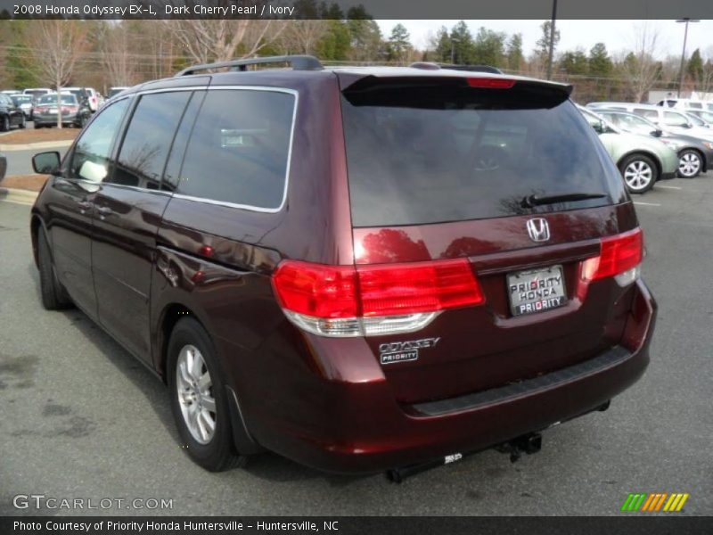 Dark Cherry Pearl / Ivory 2008 Honda Odyssey EX-L