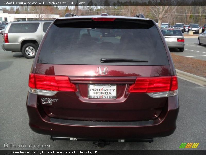 Dark Cherry Pearl / Ivory 2008 Honda Odyssey EX-L