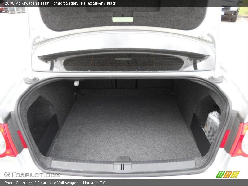 Reflex Silver / Black 2008 Volkswagen Passat Komfort Sedan