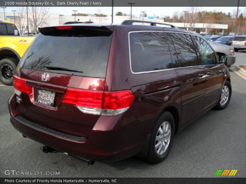 Dark Cherry Pearl / Ivory 2008 Honda Odyssey EX-L